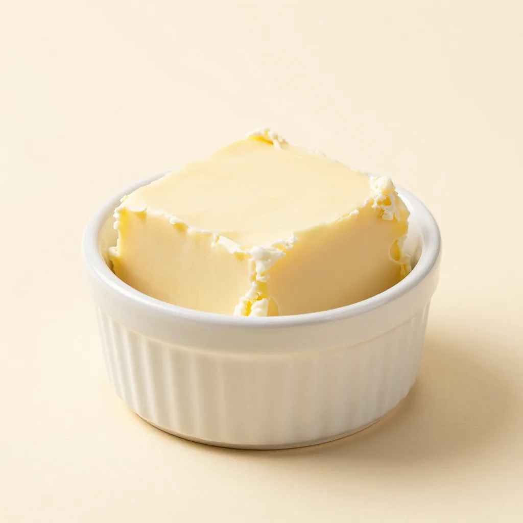 A larger pot of raw shea butter
